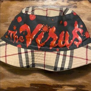 Burberry custom Virus bucket hat